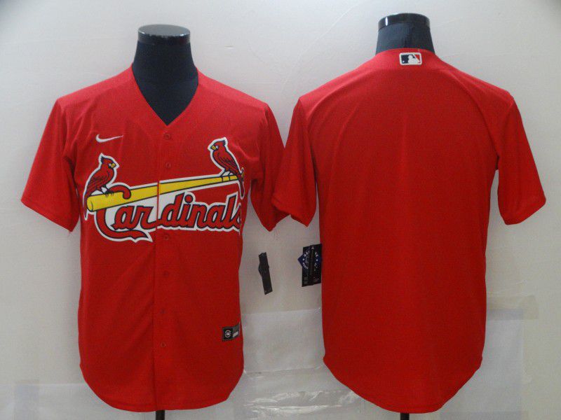 Men St.Louis Cardinals Blank Red Game Nike MLB Jerseys->st.louis cardinals->MLB Jersey